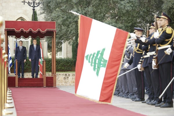 Μητσοτάκης: Συζητήσαμε πώς η Ελλάδα θα συνδράμει τον Λίβανο για την εφαρμογή της εκεχειρίας