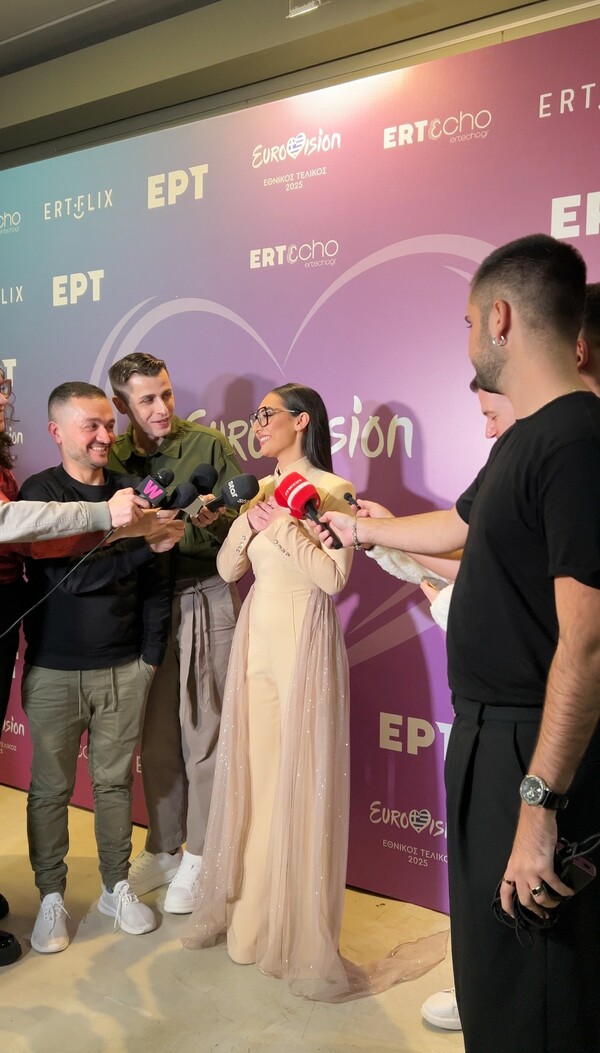 Eurovision 2025 - Κλαυδία: «Υπόσχομαι να σας κάνω περήφανους»