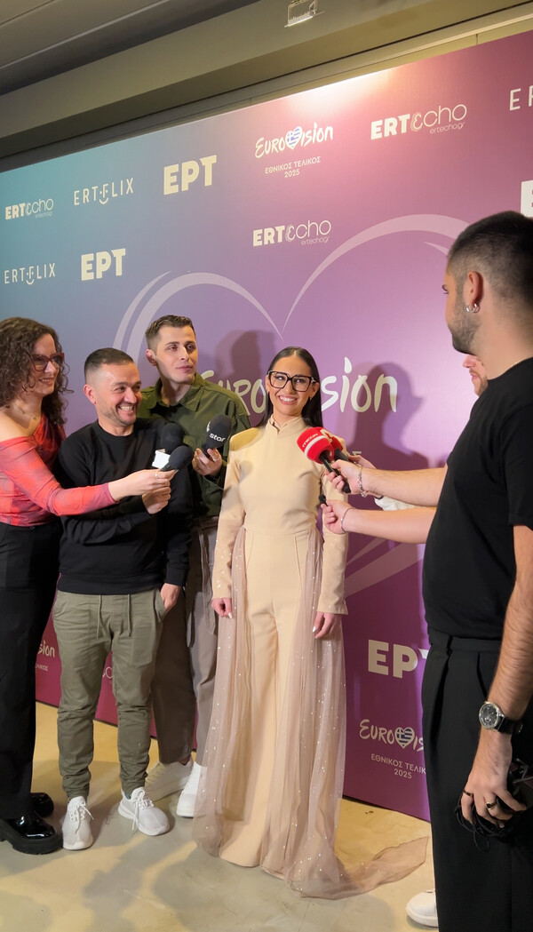 Eurovision 2025 - Κλαυδία: «Υπόσχομαι να σας κάνω περήφανους»