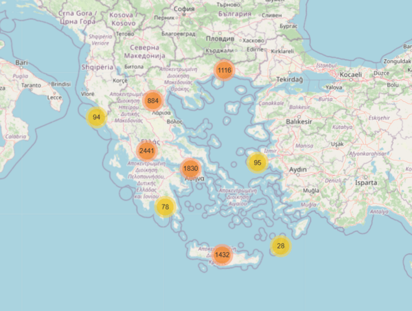 mysafetyplan.gov.gr: Χάρτης με σημεία ασφαλούς συγκέντρωσης σε Σαντορίνη και Αμοργό