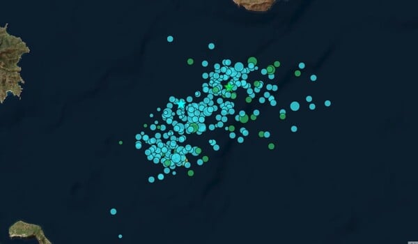 Σεισμός 5,3 Ρίχτερ μεταξύ Σαντορίνης και Αμοργού -Ο ισχυρότερος ως τώρα, αισθητός στην Αθήνα
