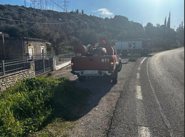 Φωτιά στο Αγρίνιο: Νεκρός ένας ηλικιωμένος