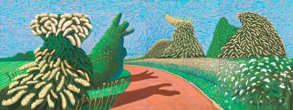 Ο αποκαλυπτικός κόσμος του David Hockney όπως δεν τον έχουμε ξαναδεί