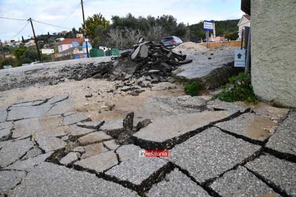 Κεφαλονιά: «Έπεσε νερό όσο στον Ιανό», λέει ο δήμαρχος Αργοστολίου