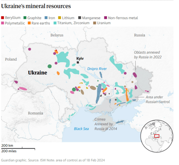 Ποια είναι τα κρίσιμα ορυκτά της Ουκρανίας - και γιατί τα θέλει ο Τραμπ;