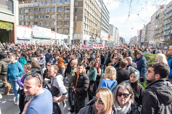 Φωτογραφίες από την συγκέντρωση στη Θεσσαλονίκη