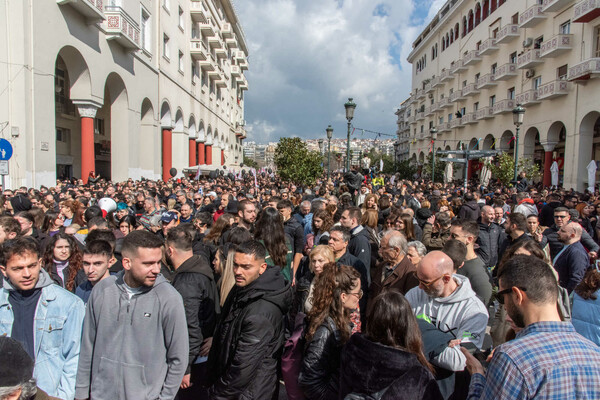 Φωτογραφίες από την συγκέντρωση στη Θεσσαλονίκη