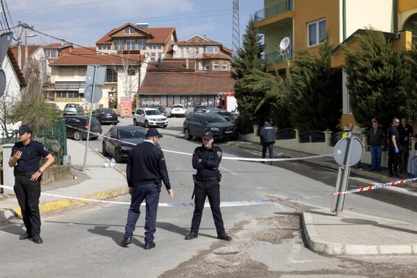 Βόρεια Μακεδονία: Η στιγμή που πιάνει φωτιά η οροφή της ντισκοτέκ