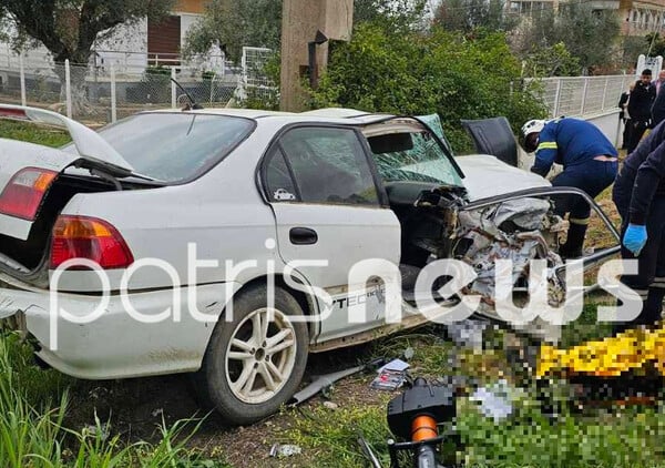 Αμαλιάδα: Τροχαίο δυστύχημα με ένα νεκρό μετά από σύγκρουση βαν με ΙΧ