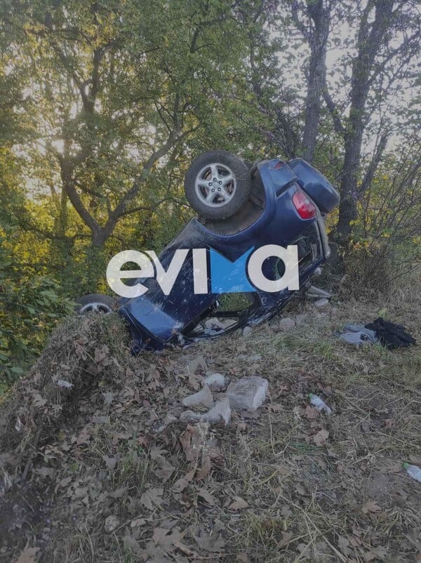 Τροχαίο στην Εύβοια: Αυτοκίνητο έπεσε σε ποτάμι ξημερώματα Πάσχα