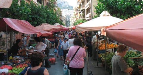 Τα Εξάρχεια, του Ανδρέα Λαγού