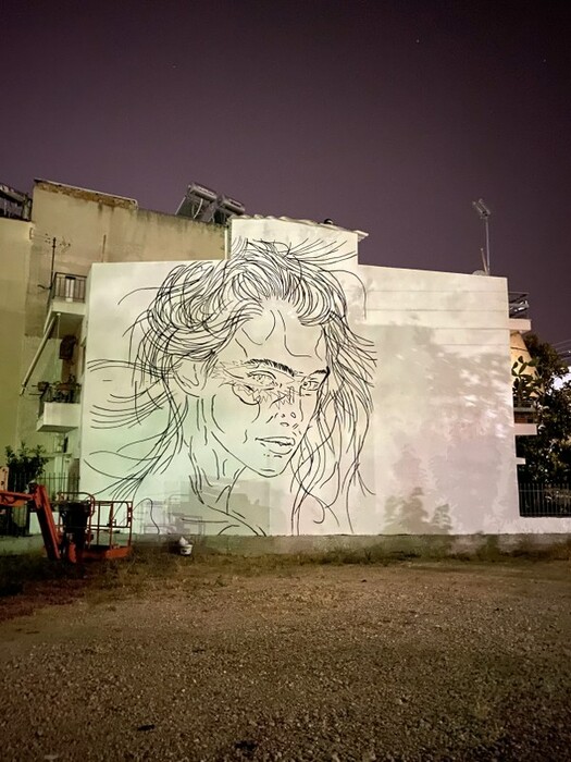 Τρία νέα murals του Same84 και της UrbanAct στην Αγία Βαρβάρα