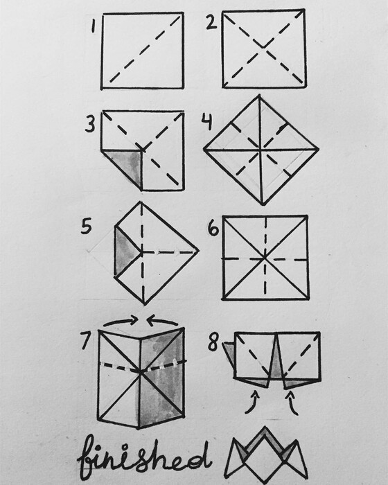 Hashtag #Origami