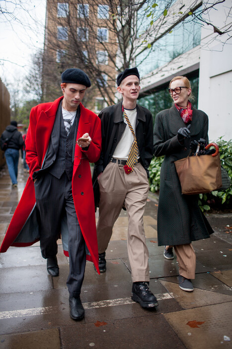 Street style στο χειμωνιάτικο Λονδίνο - Αγόρια και άντρες δίνουν μαθήματα στιλ και εντυπωσιασμού