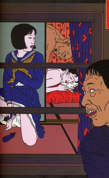 Και οι πιο απίθανες σεξουαλικές φαντασιώσεις υπάρχουν στο αχαλίνωτο σύμπαν του Toshio Saeki