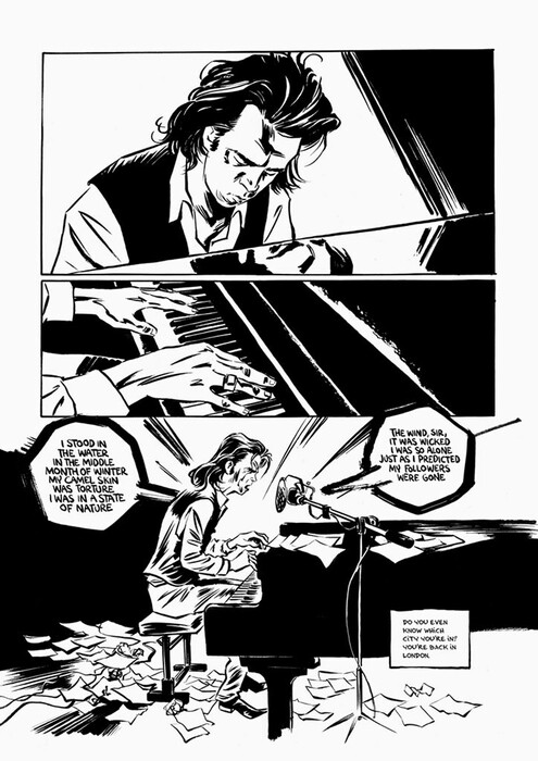 H ζωή του Nick Cave σε graphic novel