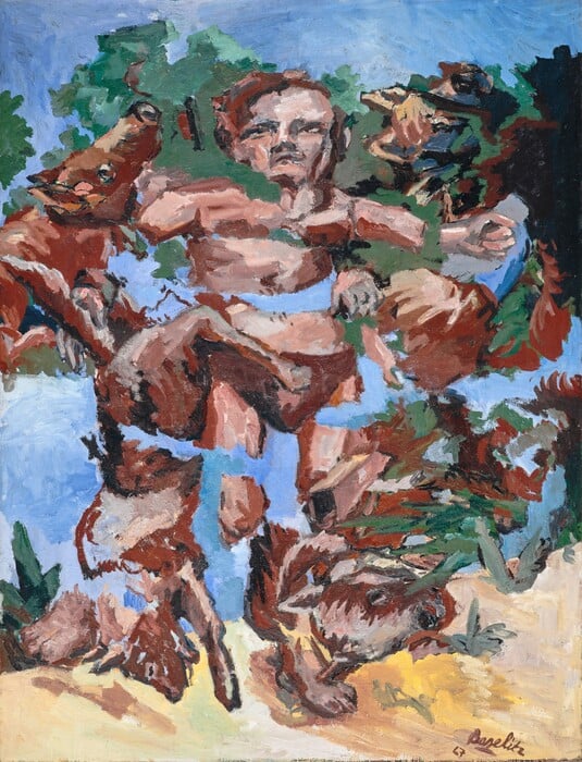 EPEJERG. Γκέοργκ Μπάζελιτς: Έξι δεκαετίες ριζοσπαστικής τέχνης στη μεγάλη αναδρομική του έκθεση στο Ζορζ Πομπιντού