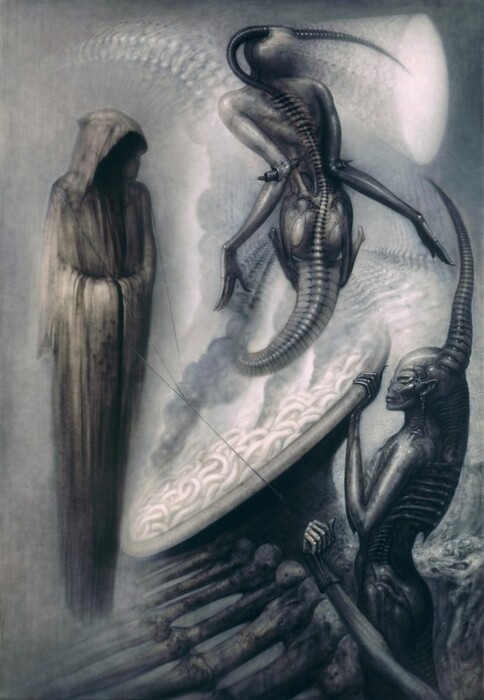 Ο κόσμος των τεράτων και των οραμάτων του H.R. Giger και της Mire Lee σε μια έκθεση στο Schinkel Pavilion