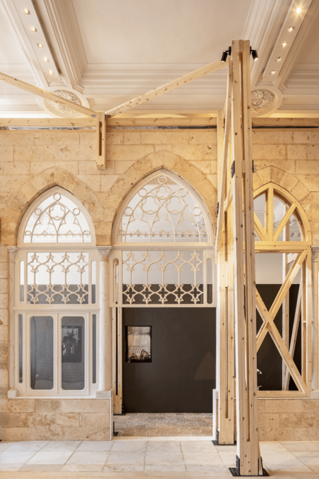 ΕΤΟΙΜΟ ΤΣΕΚ ΦΩΤΟ Μια εγκατάσταση - ανακατασκευή ενός σπιτιού με νοσταλγία για τη βομβαρδισμένη Βηρυτό