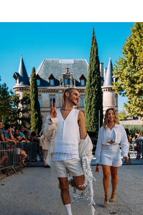 See Every Arrival at Simon Porte Jacquemus and Marco Maestri’s South of France Wedding