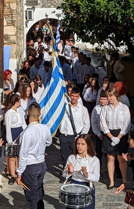 Παρέλαση στην Κέα