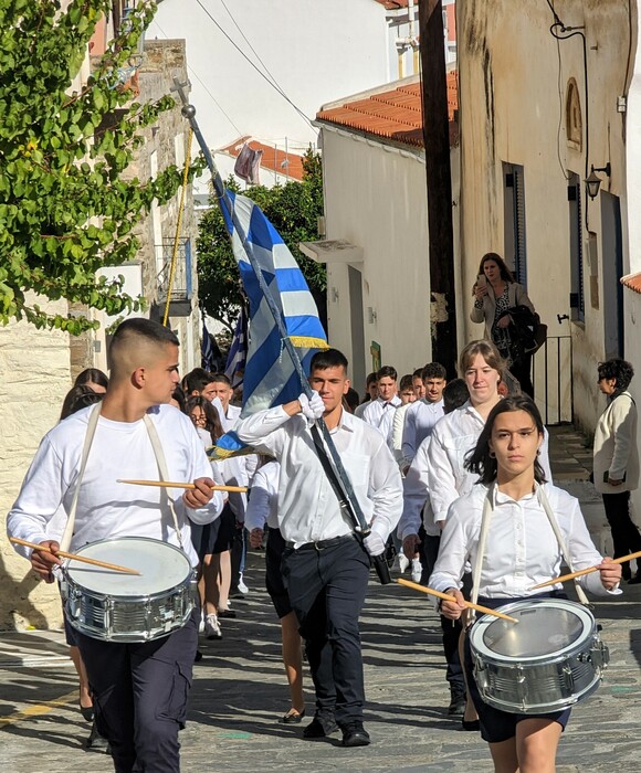 Παρέλαση στην Κέα