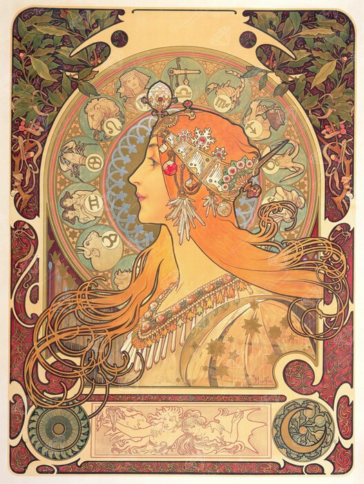 Το πνεύμα της Art Nouveau και το έργο του Alphonse Mucha σε μια μεγάλη έκθεση