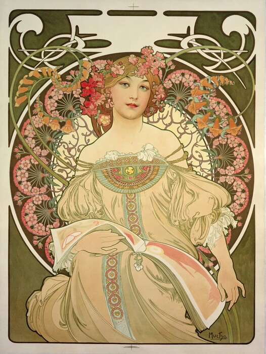 Το πνεύμα της Art Nouveau και το έργο του Alphonse Mucha σε μια μεγάλη έκθεση