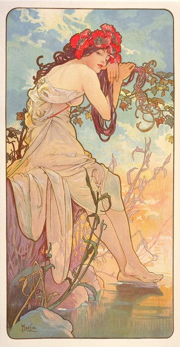 Το πνεύμα της Art Nouveau και το έργο του Alphonse Mucha σε μια μεγάλη έκθεση