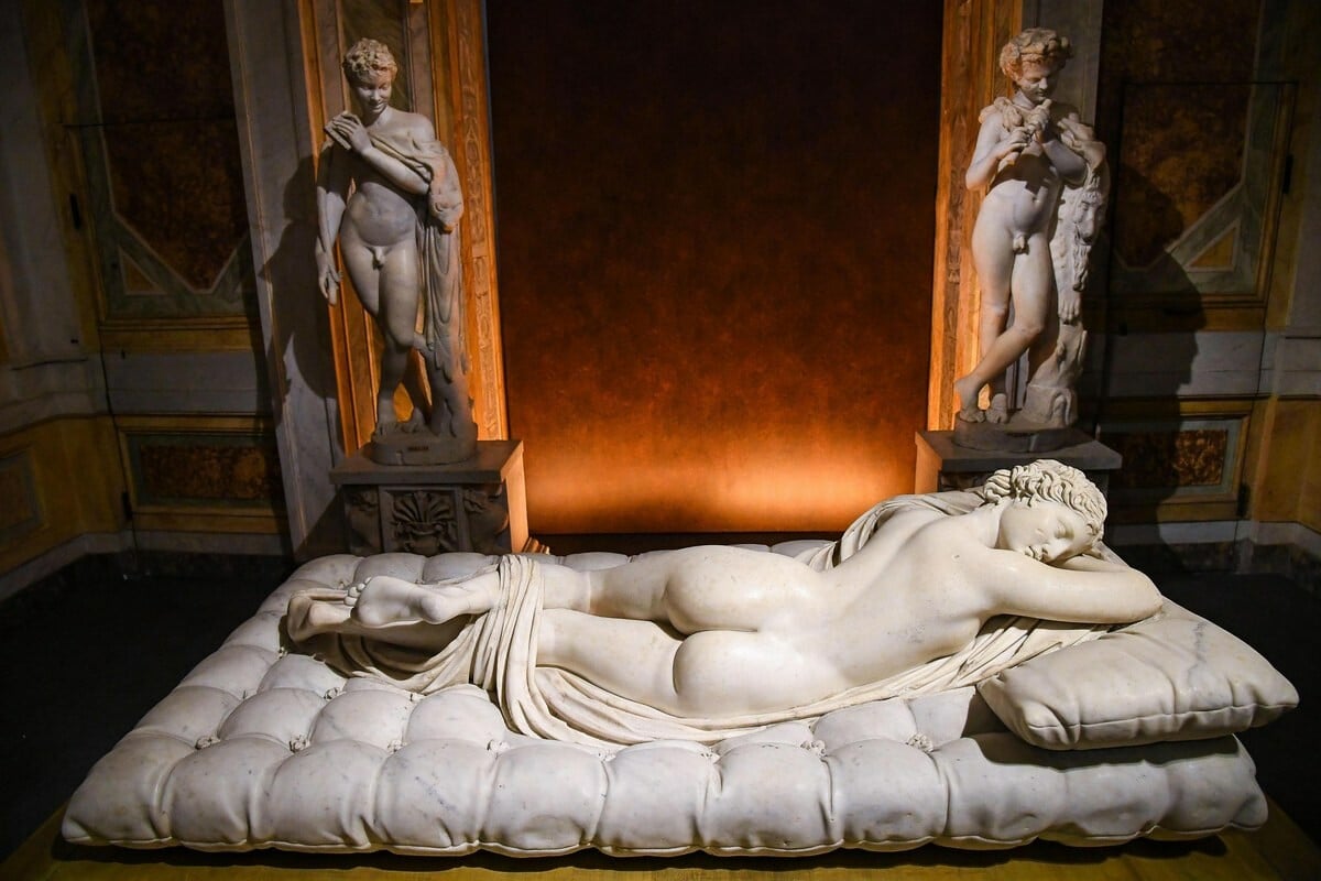 Ο Κοιμώμενος Ερμαφρόδιτος του Μπερνίνι εκτίθεται στη Ρώμη | LiFO