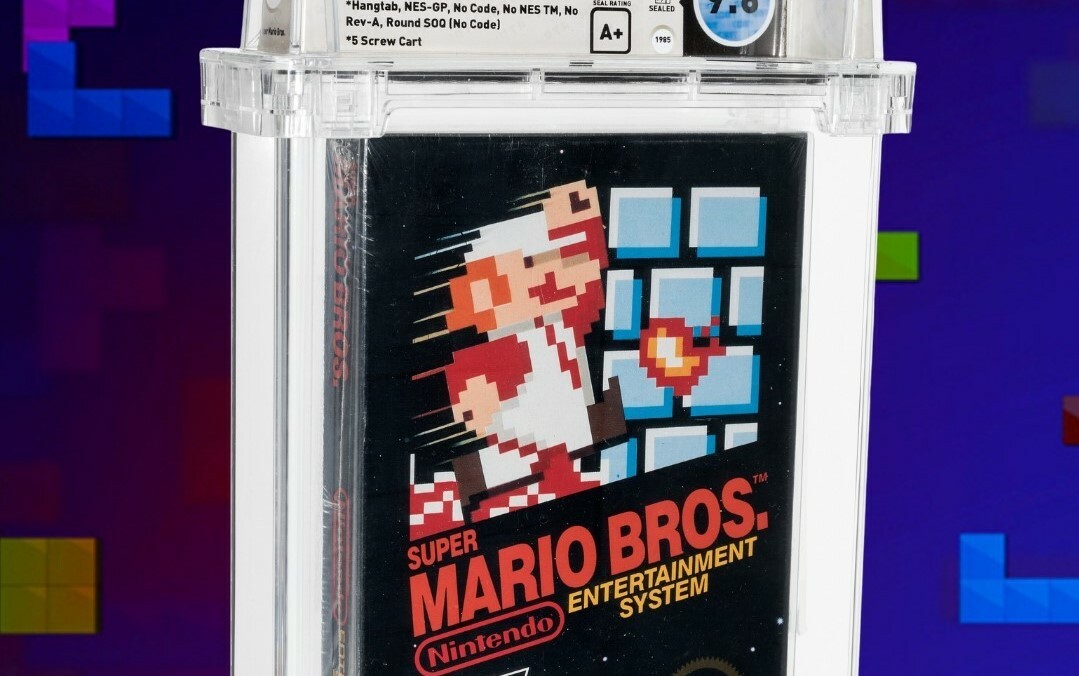 Sticker sealed super mario online bros pawn stars