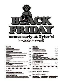 Tyler's: Τα Bao Buns που ολοκληρώνουν ιδανικά την Black Friday εμπειρία στο κέντρο