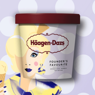 Η HÄAGEN-DAZS γιορτάζει την Παγκόσμια Ημέρα της Γυναίκας ΓΙΟΡΤΑΖΕΙ ΤΗΝ ΠΑΓΚΟΣΜΙΑ ΗΜΕΡΑ ΤΗΣ ΓΥΝΑΙΚΑΣ ΜΕ ΜΙΑ ΔΩΡΕΑΝ ΜΠΑΛΑ ΠΑΓΩΤΟΥ ΤΗΝ «ΑΓΑΠΗΜΕΝΗ ΤΗΣ ΣΥΝΙΔΡΥΤΡΙΑΣ» («FOUNDER’S FAVOURITE») ΚΑΙ ΤΟ ΛΑΝΣΑΡΙΣΜΑ ΤΟΥ «ROSE PROJECT» ΜΕ ΧΟΡΗΓΙΑ 100.000 $