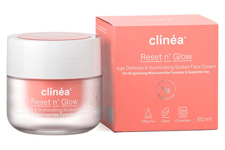 clinéa Reset n’ Glow: Η δροσερή sorbet κρέμα προσώπου με 94% συστατικά φυσικής προέλευσης