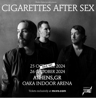 Οι Cigarettes After Sex κάνουν στάση στην Αθήνα στο πρώτο μεγάλο live της φθινοπωρινής σεζόν