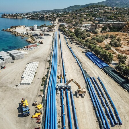 Δολιοφθορά στον αγωγό ύδρευσης της Αίγινας