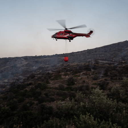 Πυρκαγιά στη Χασιά στον δήμο Φυλής 