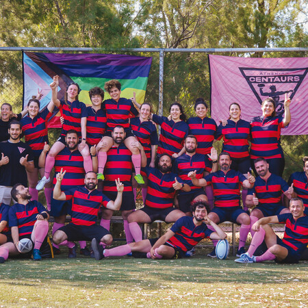 97' με τους Athenian Centaurs RFC