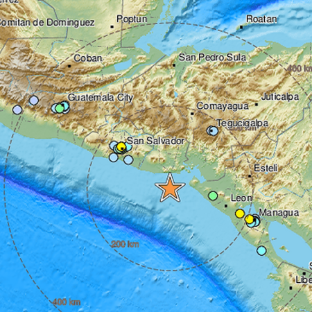 Σεισμός 6,5 Ρίχτερ στο Ελ Σαλβαδόρ