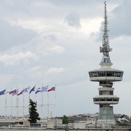 Συγκέντρωση διαμαρτυρίας φωτογράφων και εικονοληπτών έξω από τη ΔΕΘ