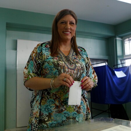 Ευρωεκλογές 2024: Η Ζωή Κωνσταντοπούλου ψήφισε στην Αγία Παρασκευή