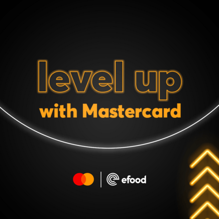 Mastercard και efood επιστρέφουν για 5η χρονιά με το πρόγραμμα επιβράβευσης «Level Up with Mastercard»