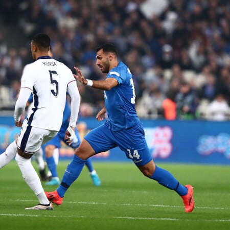 Nations League: Ελλάδα - Αγγλία 0-0 (α' ημίχρονο)