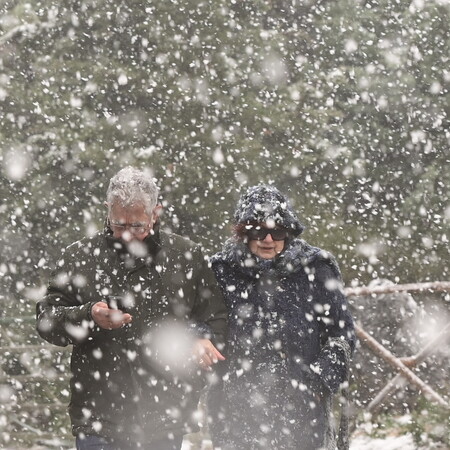 Χιόνισε στα ορεινά της Αττικής και οι φωτογραφίες είναι ειδυλλιακές