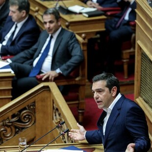 Σφοδρή κόντρα Μητσοτάκη - Τσίπρα στη Βουλή: «Μια φορά ψεύτης, για πάντα ψεύτης»