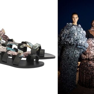 AGS X MARY KATRANTZOU: Μία limited capsule συλλογή των Ancient Greek Sandals με τη Mary Katrantzou