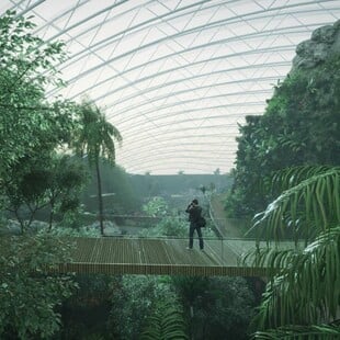 Designs unveiled for the world's largest single-domed greenhouse