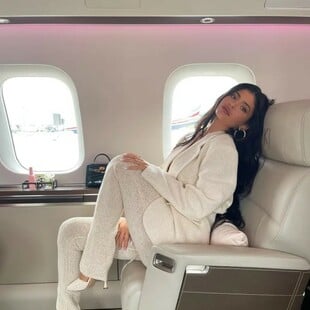 Kylie Jenner’s $72 million private jet features lavish food, drink menus