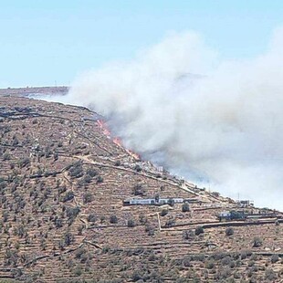 Φωτιά τώρα στη Τζια - 112 για εκκένωση από Λυγιά προς Πήσσες