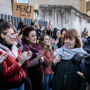 «Σας ευχαριστούμε για το θάρρος σας»: Η πρόεδρος της γαλλικής εθνοσυνέλευσης στο πλευρό της Ζιζέλ